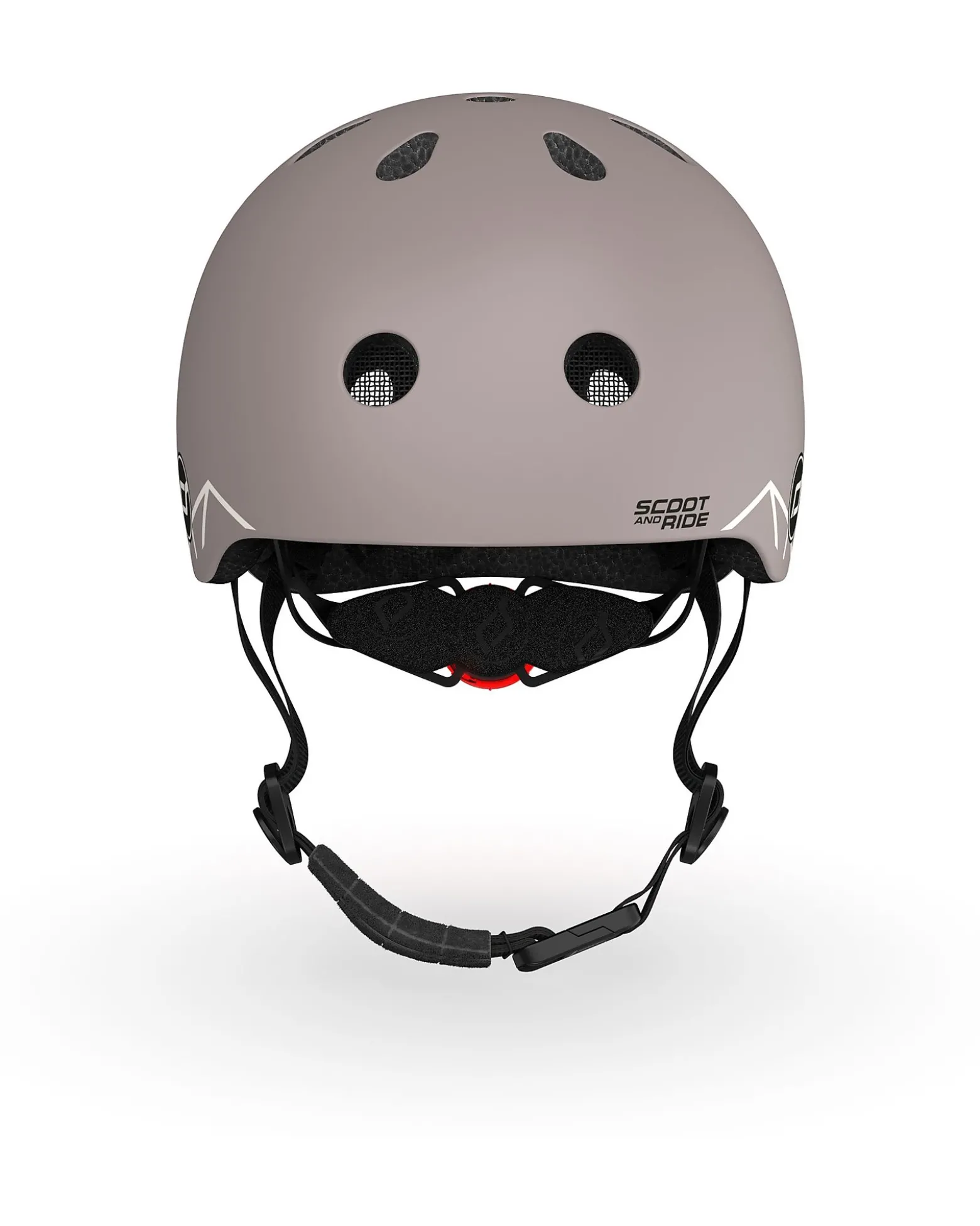 Casco Baby XXS-S - Linee Marroni - 45-51 cm