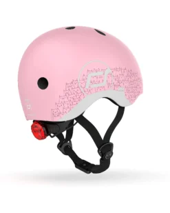 Casco Baby XXS-S - Rosa Riflettente - 45-51 cm