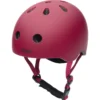 Casco per Bici 45-51 cm - Rosso Opaco - Chiusura Magnetica