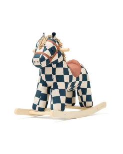 Cavallo a Dondolo - Miro - Scacchi - Petrolio e Bianco - 18m+