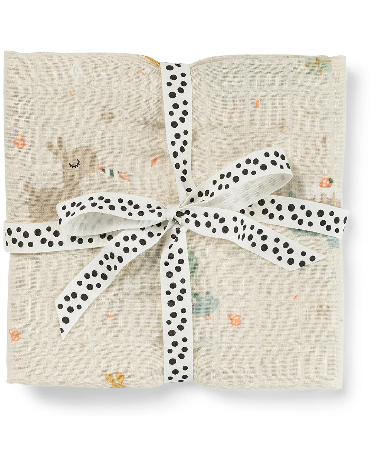 Copertina Milleusi - Celebration - Sabbia - 100% Cotone OEKO-TEX - 120x120cm