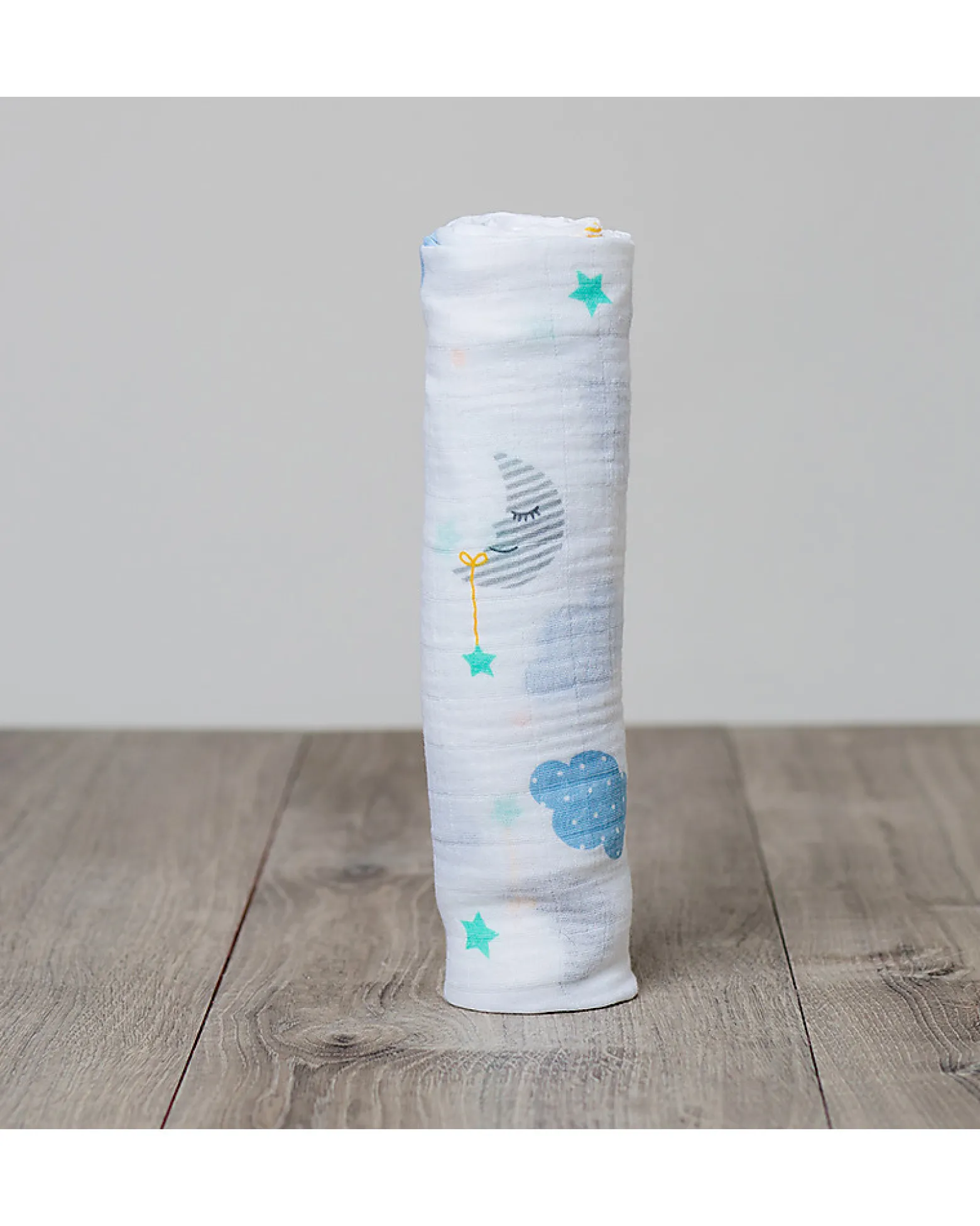 Copertina Swaddle 120 x 120 cm, Dreamland - 100% mussola di cotone