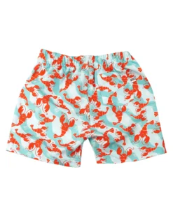 Costume da Bagno a Pantaloncino - Tessuto Traspirante - Logan l'Aragosta - UPF 50+