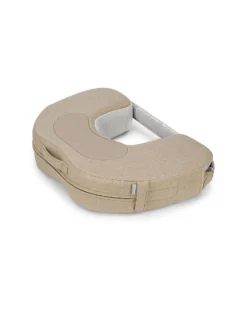 Cuscino da Allattamento Elysia - Warm Beige - Bamboo - Si Adatta alla Crescita del Bambino