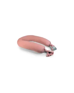 Cuscino Mirai 2 in 1 per Gravidanza e Allattamento - Rosa