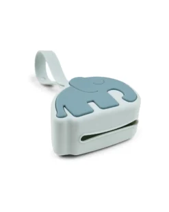 Custodia Portaciucci in Silicone Alimentare - Elphee - Blu