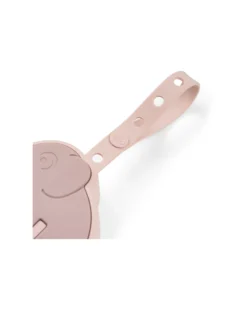 Custodia Portaciucci in Silicone Alimentare - Elphee - Rosa Cipria