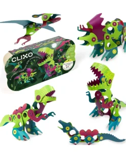Dino Adventure Pack - 36 pezzi - Gioco Magnetico STEAM - 6+ Anni