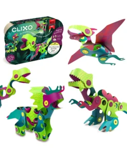 Dino Discovery Pack - 22 pezzi - Gioco Magnetico STEAM - 6+ Anni