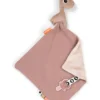 Doudou con Reggiciuccio Deer Friends - Raffi - Cipria - 28 x 28 cm - 0+