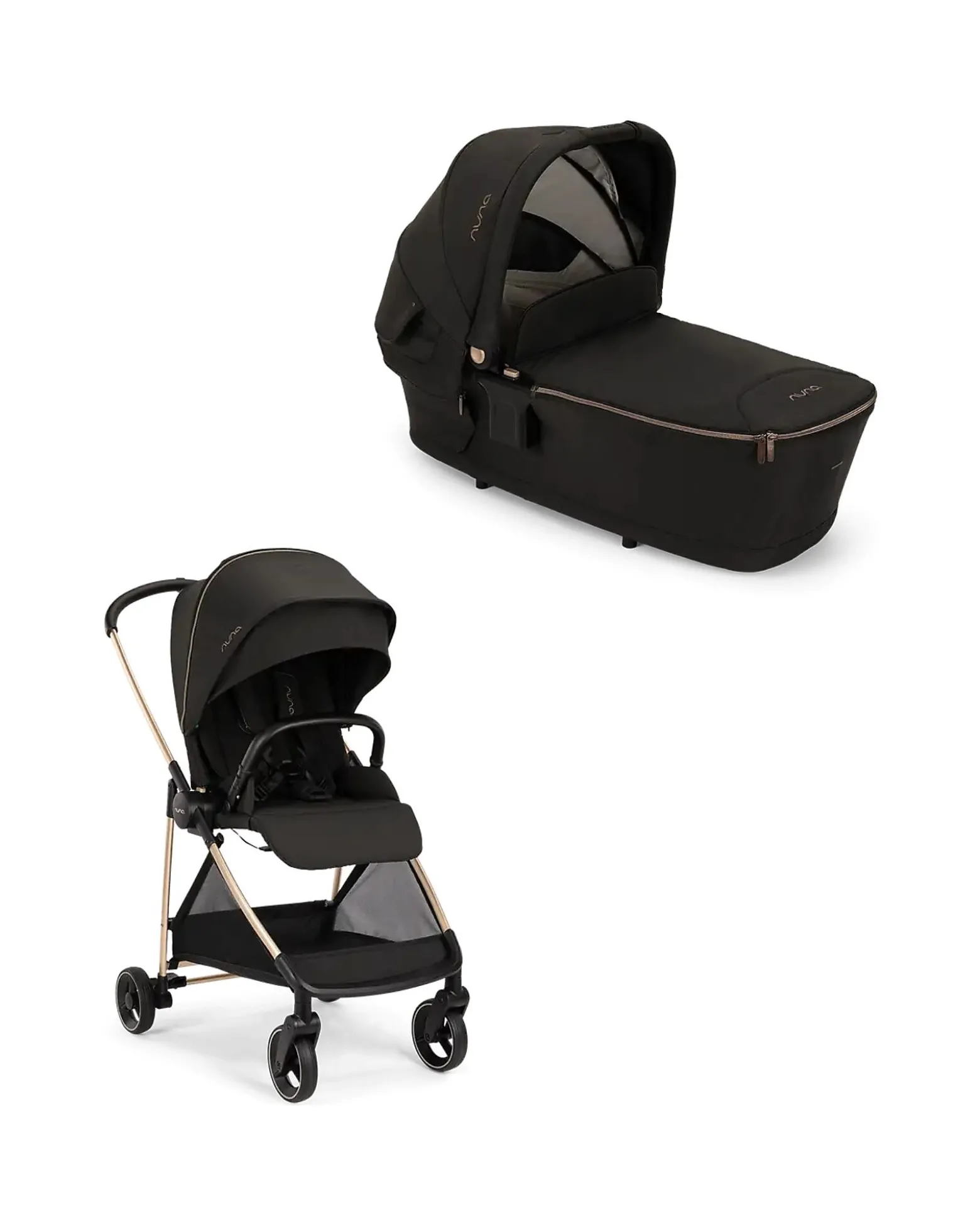 Duo Passeggino Ixxa + Navicella Lytl - Riveted Rose - Comfort e Praticità
