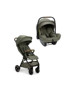 Duo Passeggino TRVL lx + Seggiolino Auto Pipa Next i-Size - Pine - Coffeee