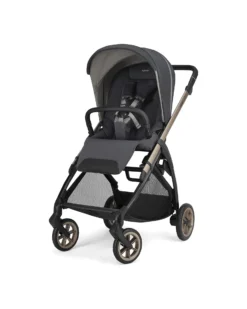 Electa System Quattro - Garage Grey - Seduta All Season + Culla Open Up + Standup + Seggiolino Auto Darwin Recline