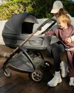 Electa System Quattro - Studio Grey - Seduta All Season + Culla Open Up + Standup + Seggiolino Auto Darwin