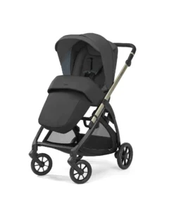 Electa System Quattro - Upper Black - Seduta All Season + Culla Open Up + Standup + Seggiolino Auto Darwin