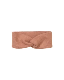 Fascia per Capelli in Lana Cotta - Rosé - 100% Lana Merino Bio Certificata GOTS