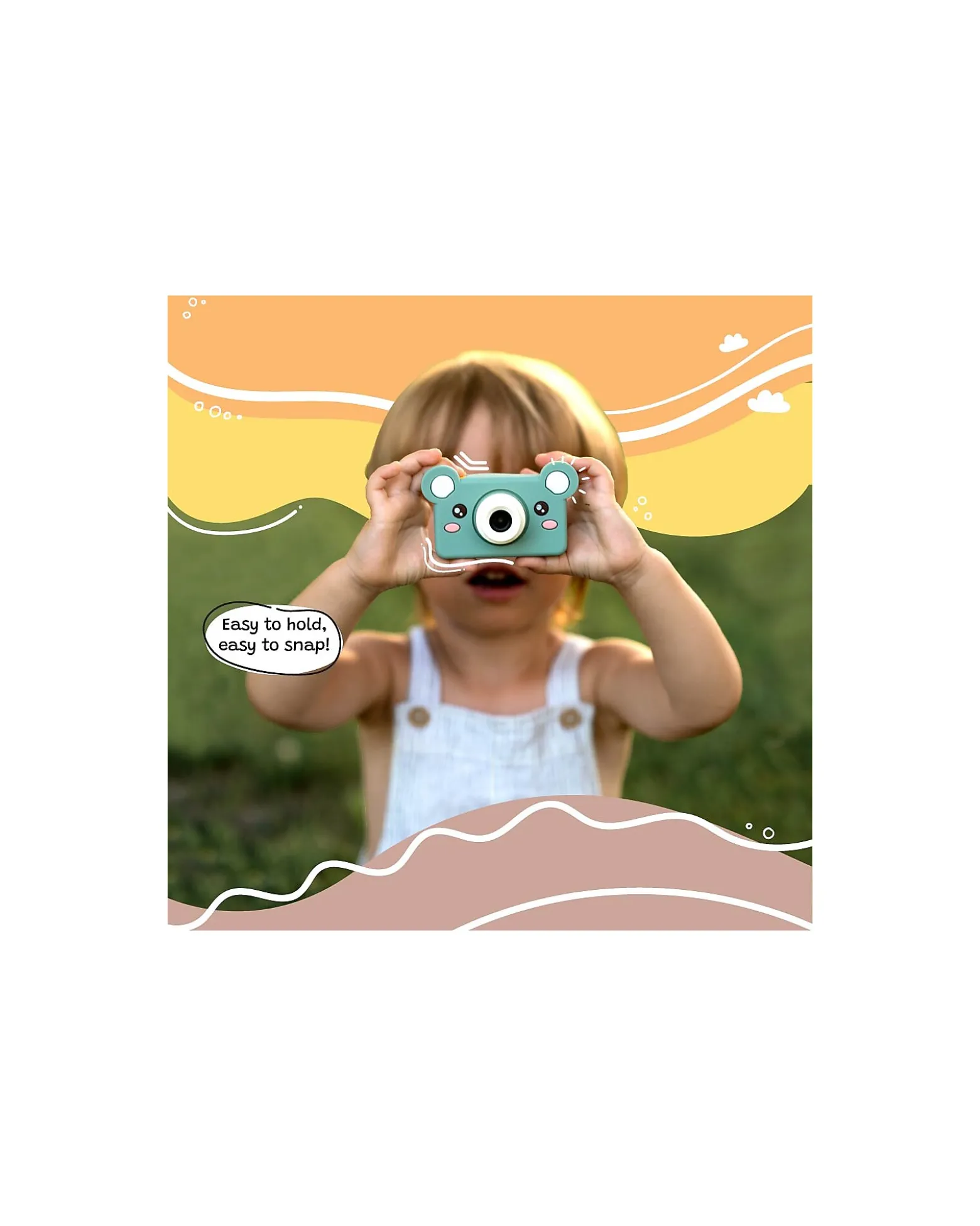 Fotocamera Digitale Kiimento - Mikayo l'Orsetto - Foto e Video - Dai 4 Anni