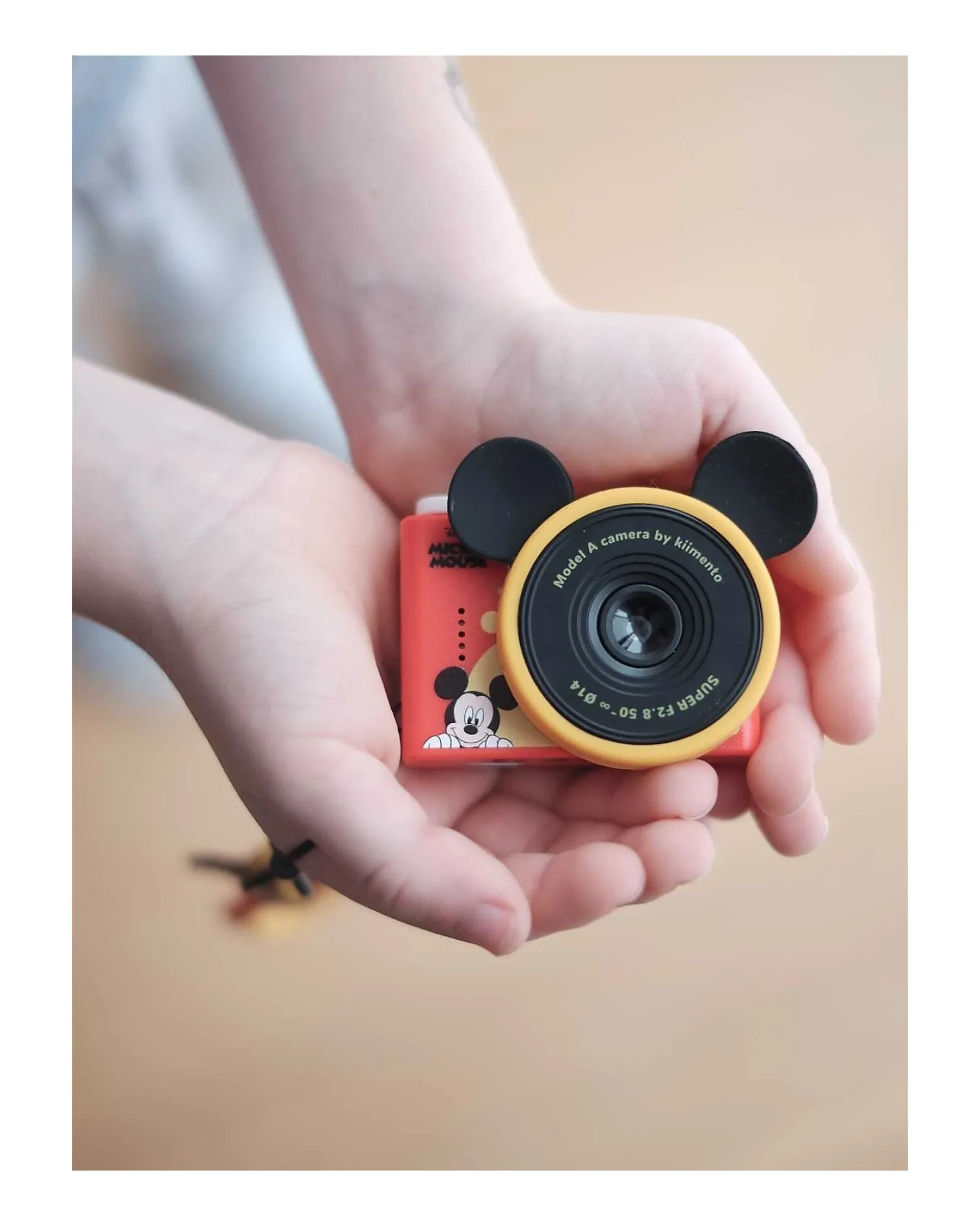 Fotocamera Digitale Mini Kiimento - Mickey Mouse - Foto e Video - Dai 3 Anni