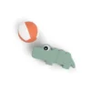 Gioco da Bagno Croco - Verde - Silicone