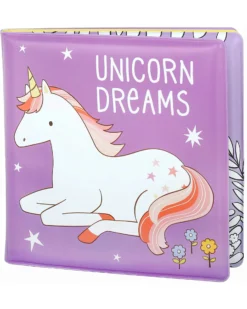 Gioco Libro da Bagno - Unicorn Dreams - Si Colora al Contatto con l'Acqua!