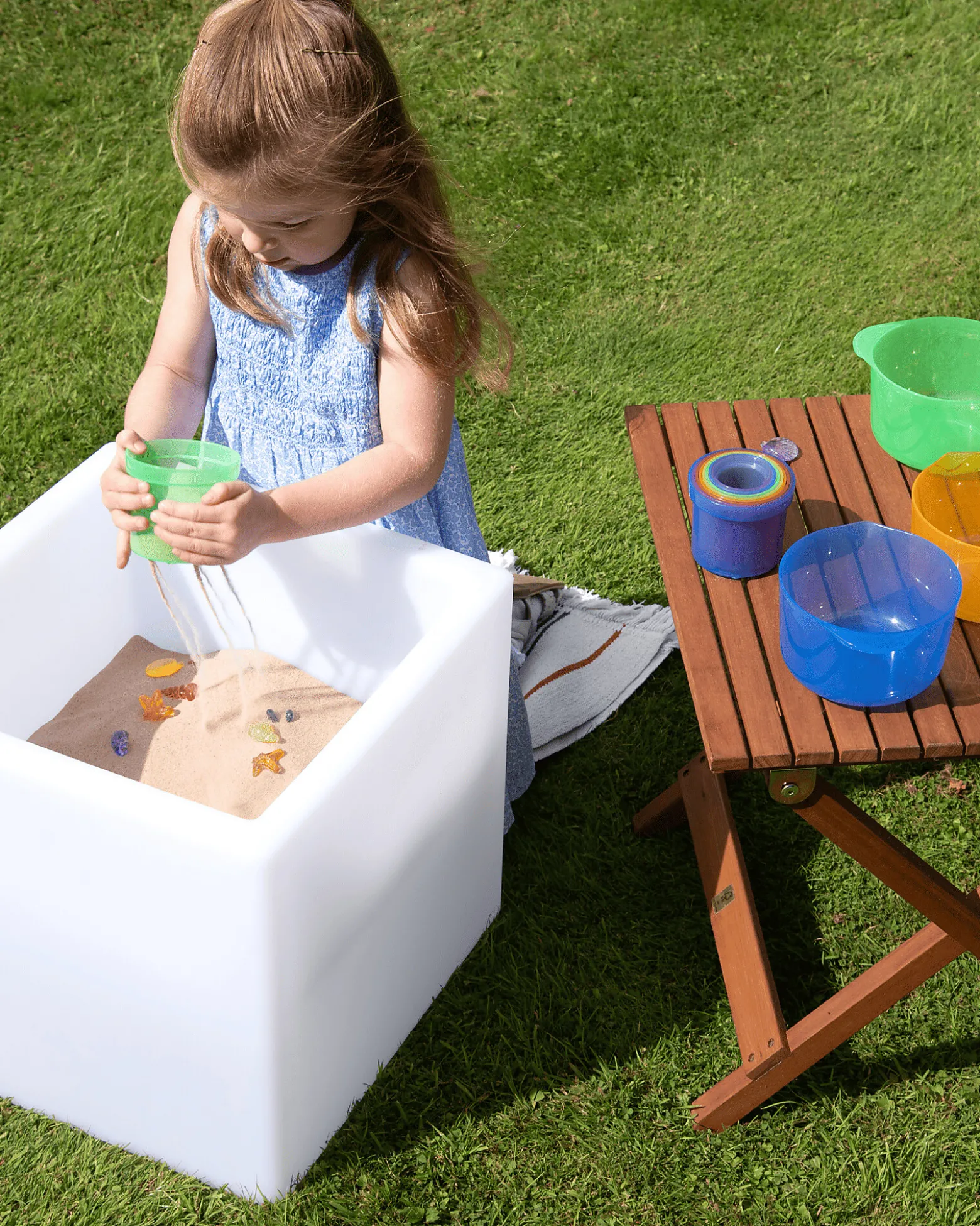 Gioco Sensoriale Luminoso - Play Cube - 40 x 40 x 40 cm - con Alimentatore