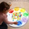 Gioielli Traslucidi - Rosso/Arancione/Giallo/Verde/Blu/Viola - da 3 Anni - Per Lavagna Luminosa