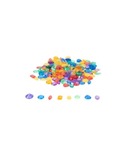 Gioielli Traslucidi - Rosso/Arancione/Giallo/Verde/Blu/Viola - da 3 Anni - Per Lavagna Luminosa