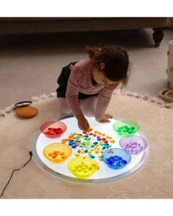 Gioielli Traslucidi - Rosso/Arancione/Giallo/Verde/Blu/Viola - da 3 Anni - Per Lavagna Luminosa