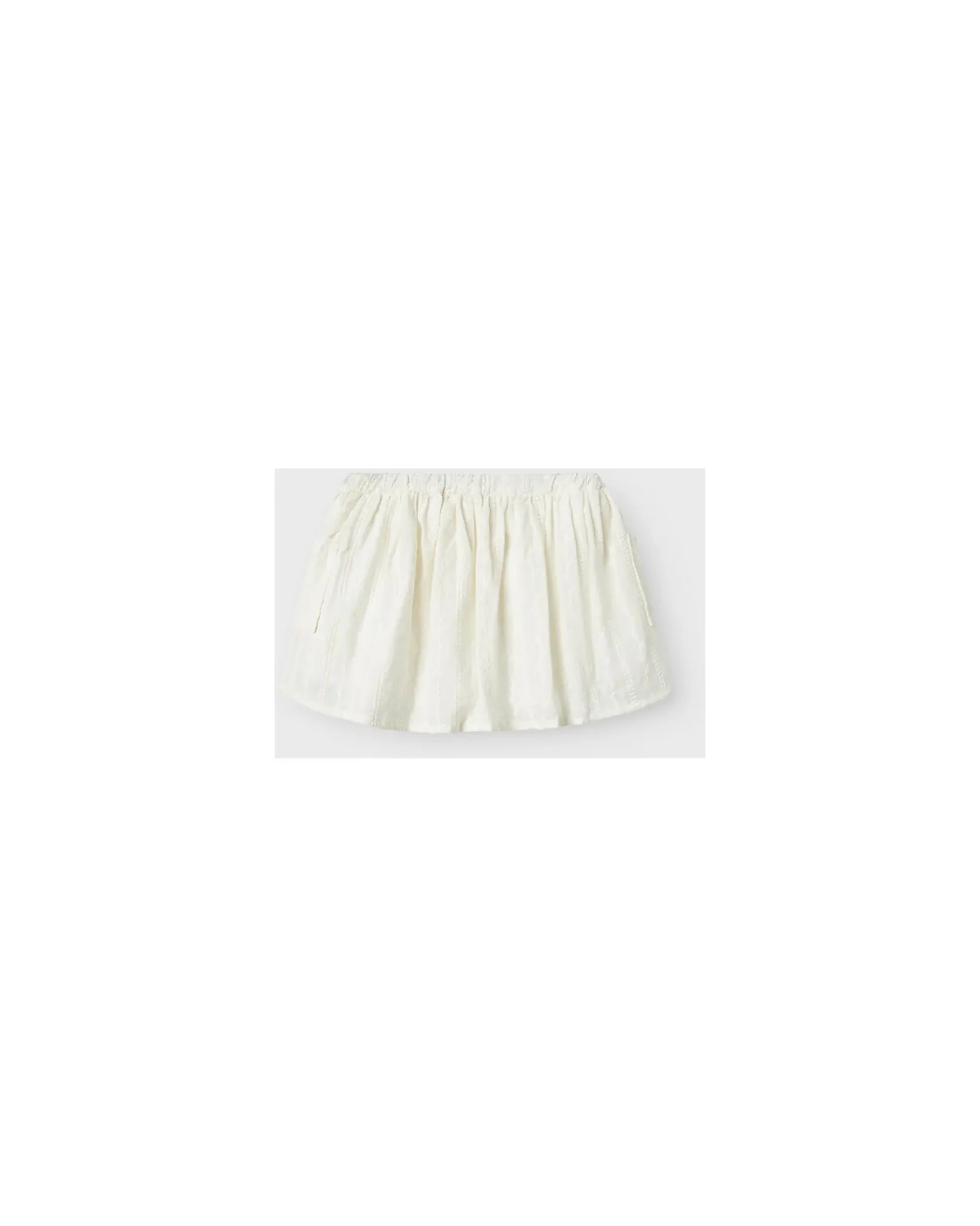 Gonna Svasata Jazelle - Bianca - 100% Cotone Bio