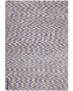 Grande Tappeto Lavabile Mix - Sfumature di Blu e Grigio - 100% Cotone (140 x 200 cm)