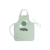 Grembiule Impermeabile con Collo Elastico - Verde - Happy Clouds