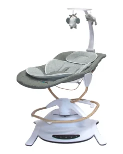 2 in 1 Sdraietta e Dondolo - Pure White - Con Giochi e Melodie