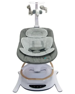 2 in 1 Sdraietta e Dondolo - Pure White - Con Giochi e Melodie