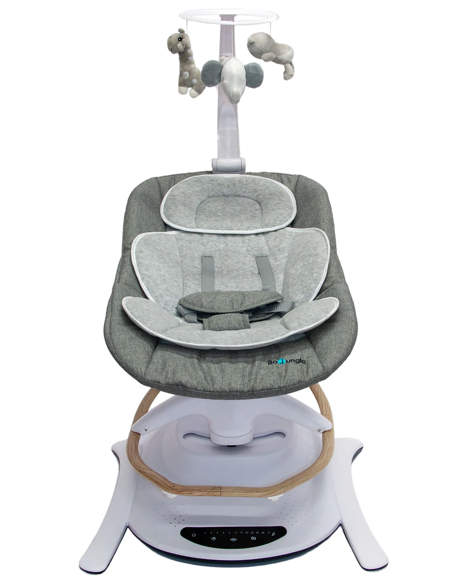 2 in 1 Sdraietta e Dondolo - Pure White - Con Giochi e Melodie