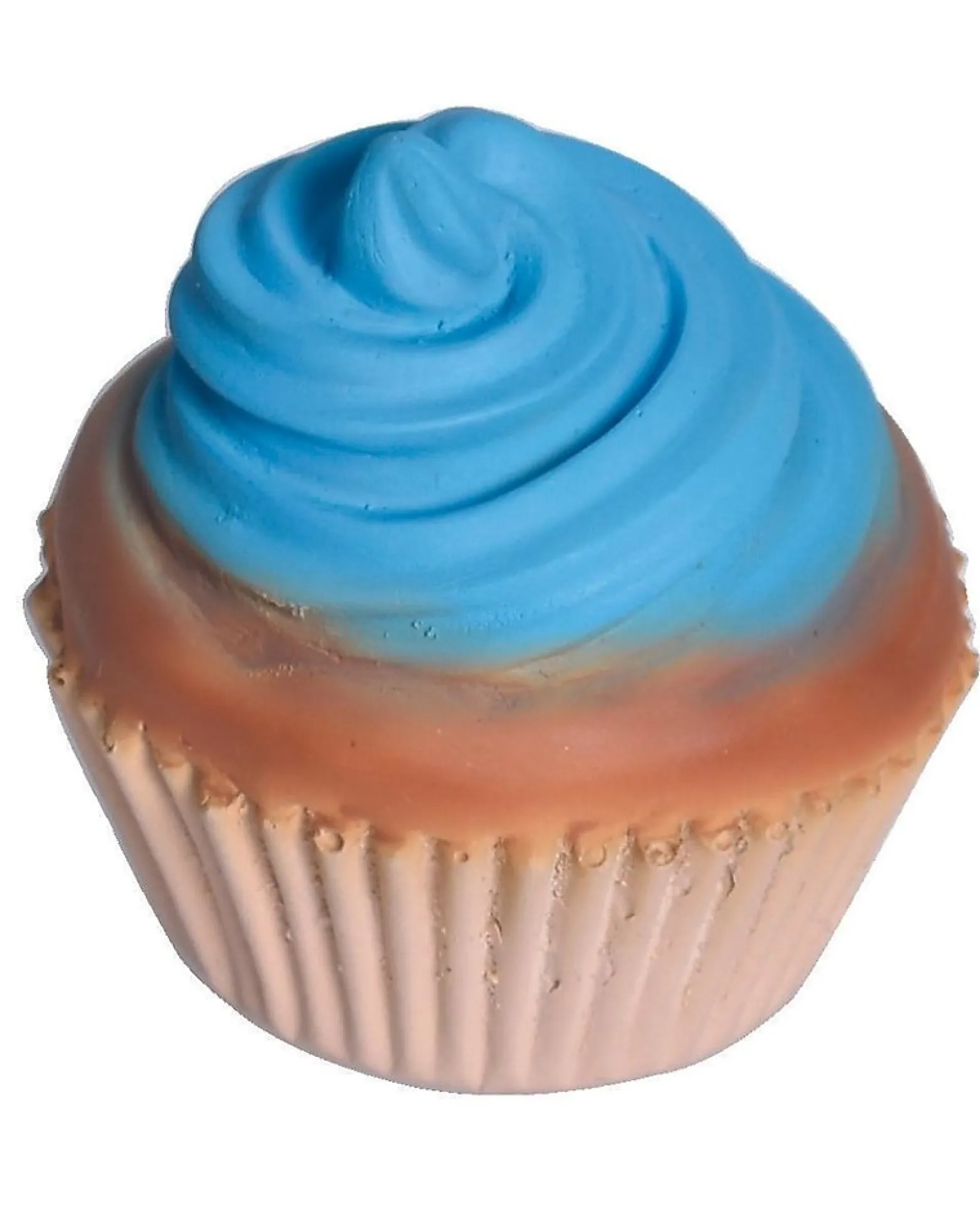 3-in-1 Sonaglio Cupcake - Massaggiagengive - Gioco da Bagno - Bakery Items - 100% Caucciù Naturale
