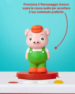 I tre Porcellini - Personaggio Sonoro per Raccontastorie Faba