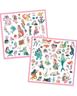 Kit 160 Adesivi - Sirene Scintillanti - 4+ anni