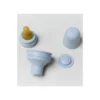 Kit Biberon - Baby Blue - Include: Tappo/Tettarella (flusso lento)/Blocco Latte/Tappo a Vite e Imbuto Pieghevole