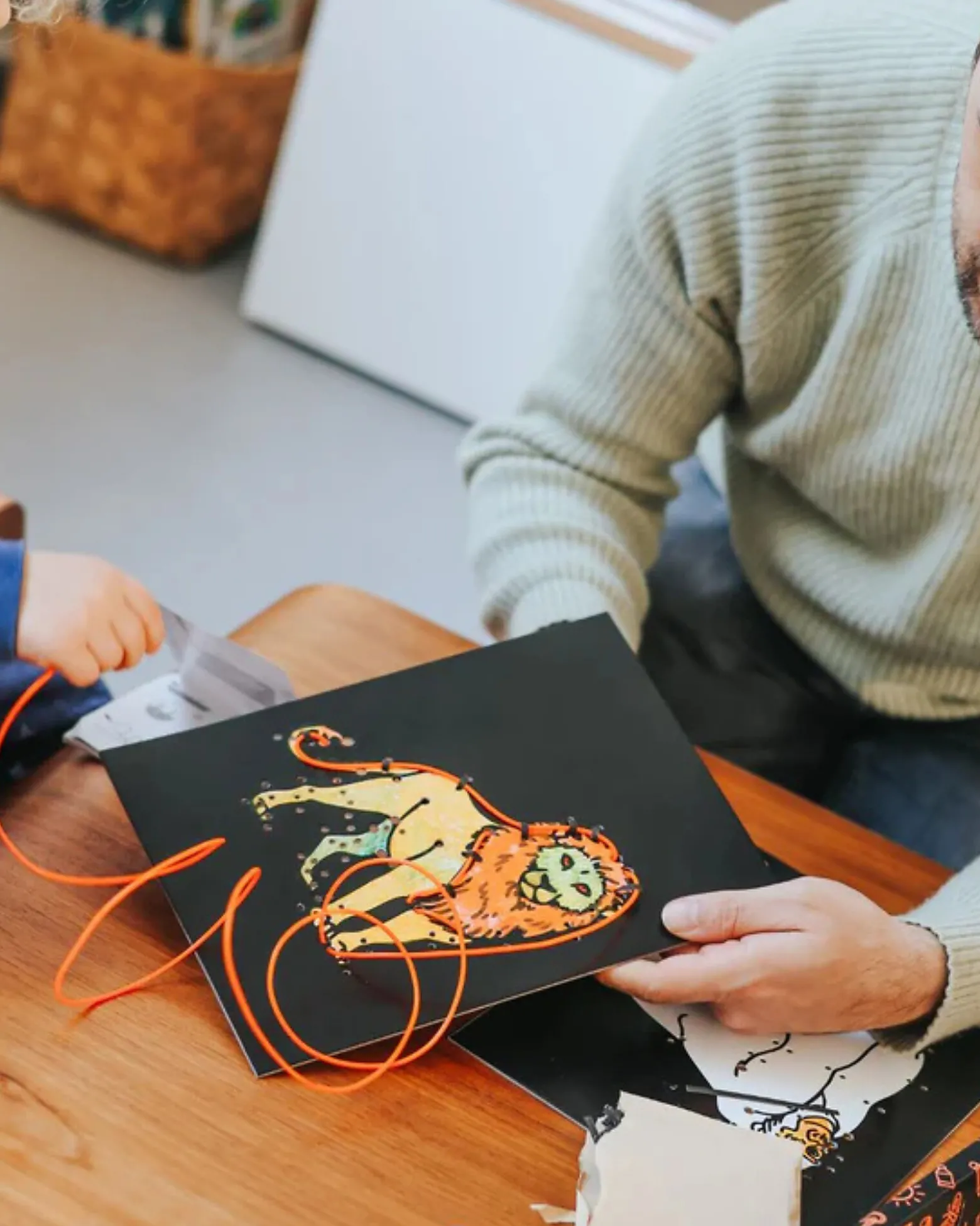 Kit Creativo Kidyneon - Arancione - Crea e Illumina le tue Idee