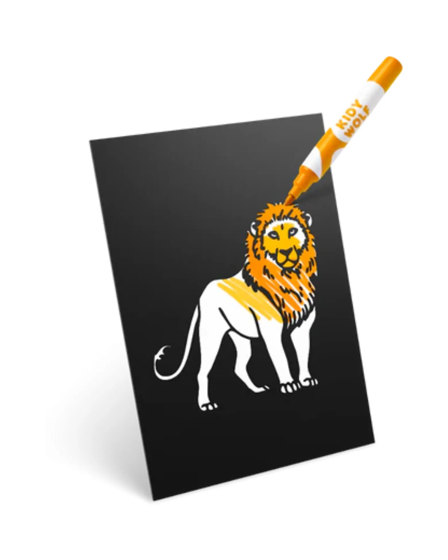 Kit Creativo Kidyneon - Arancione - Crea e Illumina le tue Idee