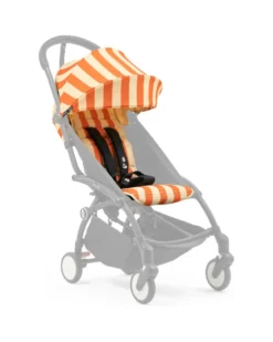 Kit Estivo Collezione Riviera - Capri - Rivestimento per Passeggino YOYO3 + Parasole e Borsa in Omaggio