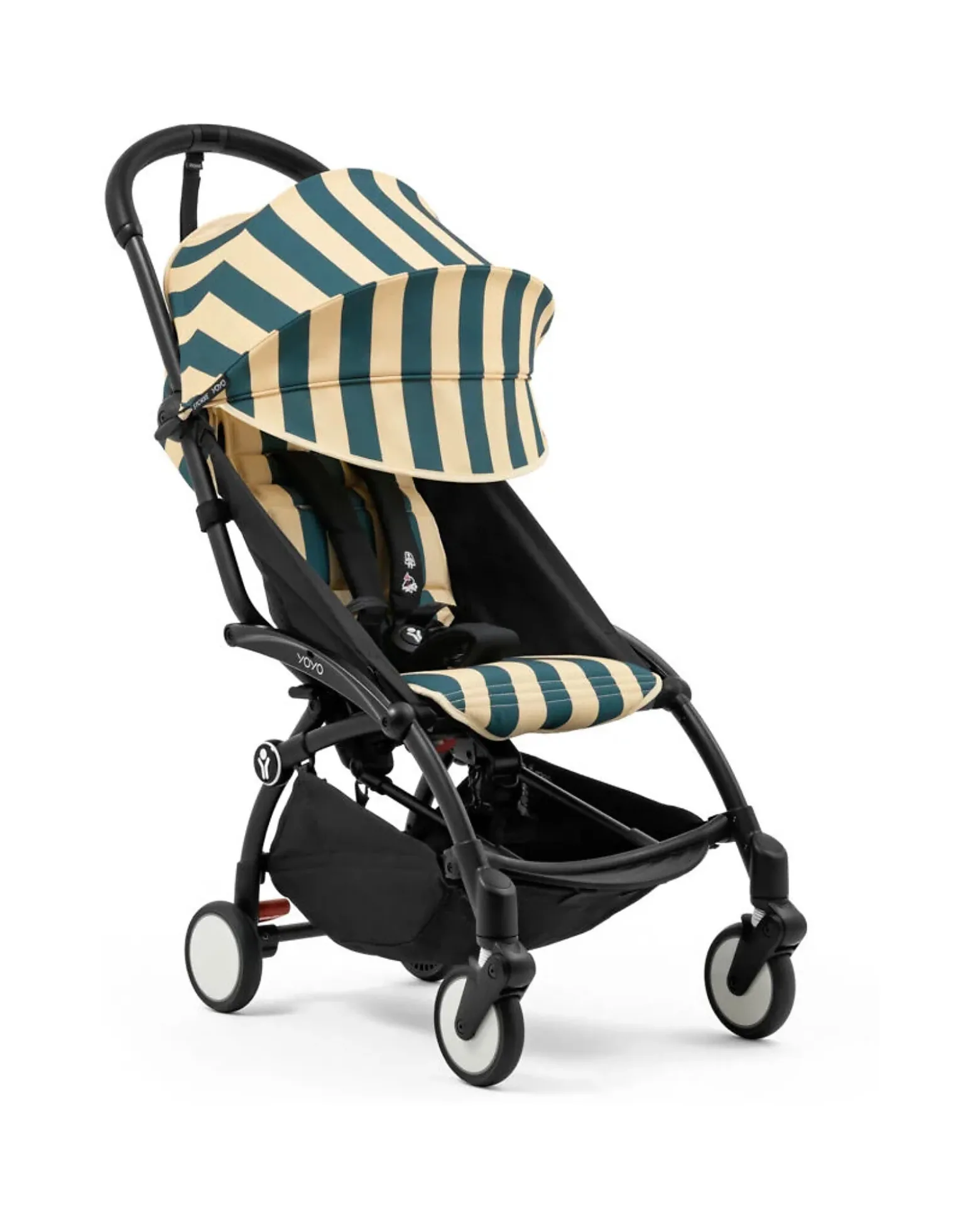 Kit Estivo Collezione Riviera - Monaco - Rivestimento per Passeggino YOYO3 + Parasole e Borsa in Omaggio