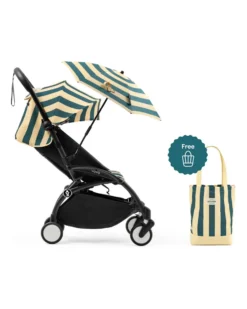 Kit Estivo Collezione Riviera - Monaco - Rivestimento per Passeggino YOYO3 + Parasole e Borsa in Omaggio