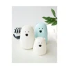 Lampada da Notte Orsetto - Bianco - Morbido Silicone - 16x10.7 cm