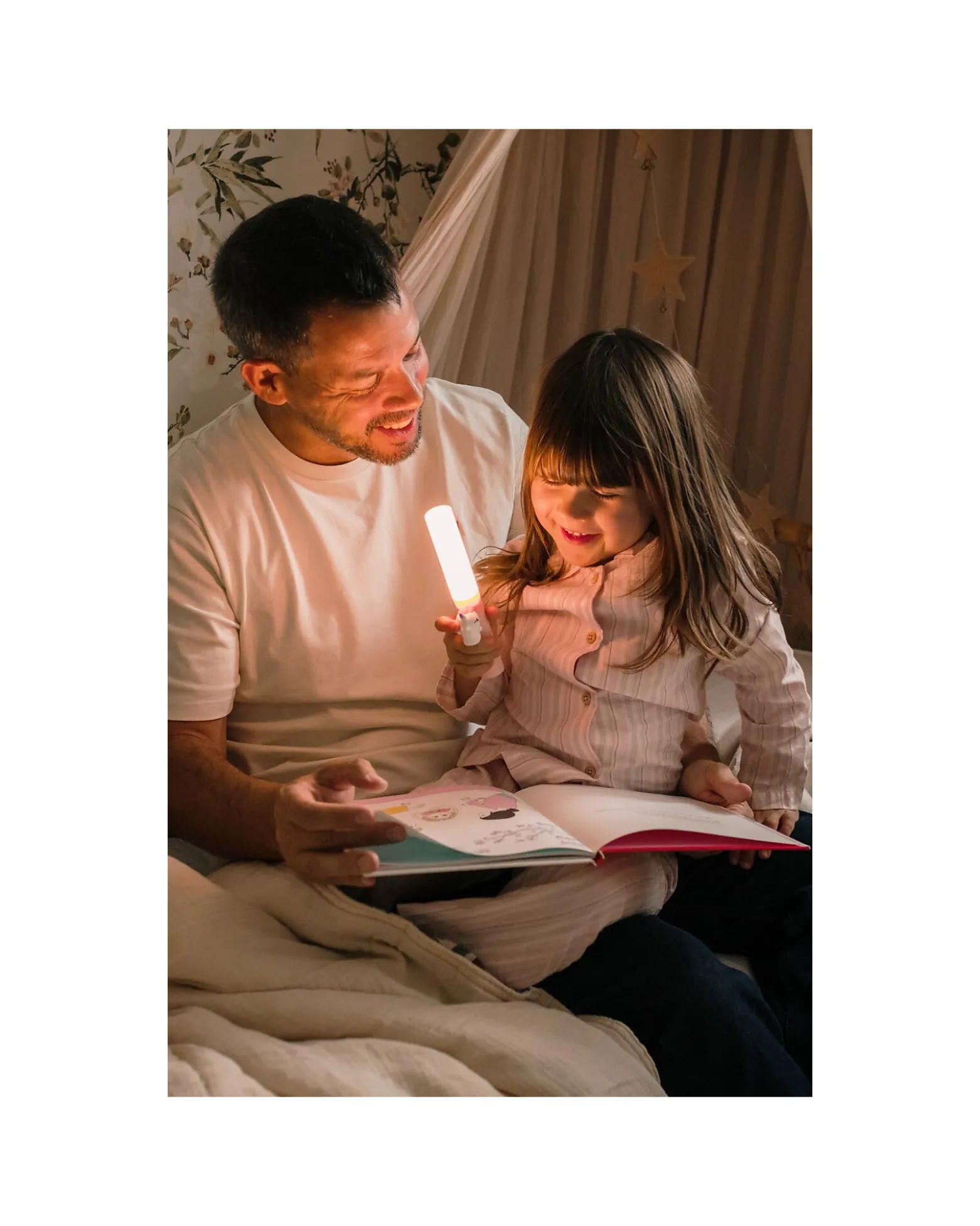 Lampada Portatile 3-in-1 Zoo Light - Unicorno - con Modalità Sleep, Walk e Read