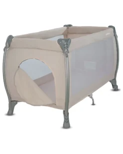 Lettino da Viaggio Lodge - Grey - con Pratica Borsa da Trasporto