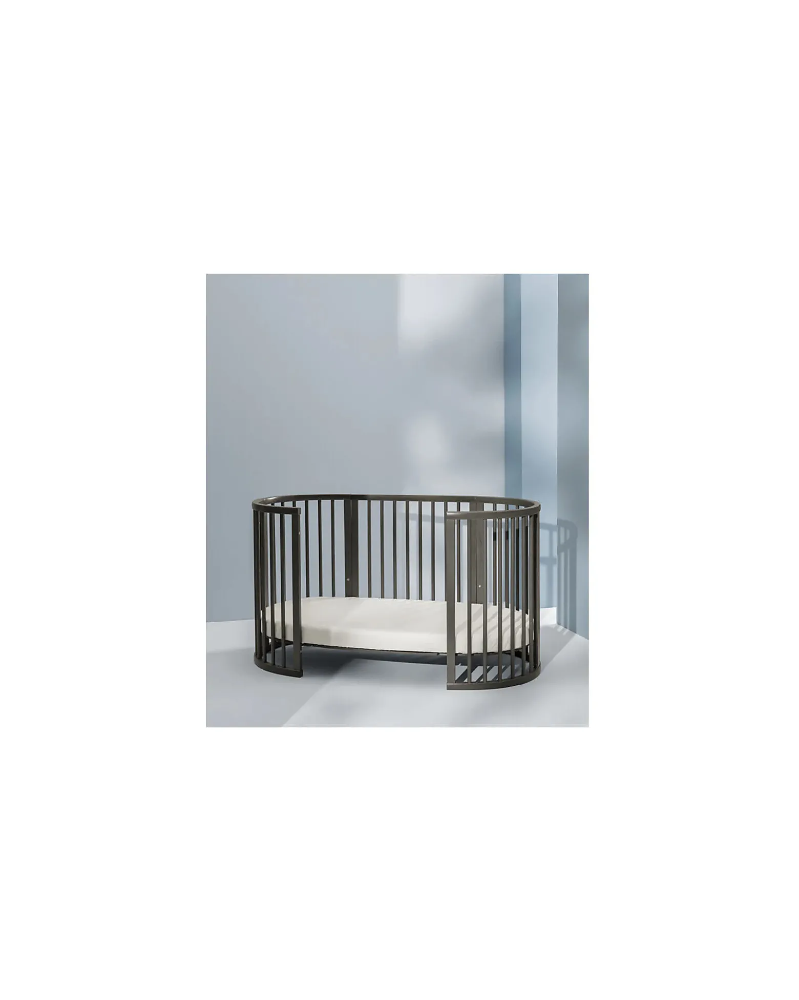 Letto Evolutivo Sleepi V3 - Hazy Grey - Legno di Faggio
