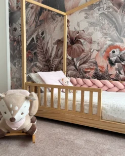 Letto Montessori Evolutivo Evi 4 in 1 - 200x90 cm - Tutto incluso - dalla Nascita a 99 anni