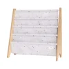 Libreria Frontale Montessoriana - Terrazzo Grigio Chiaro - Poliestere Riciclato - 61x63 x25,4 cm
