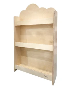 Libreria Montessori Frontale - Cloud - Legno di Betulla - Natural